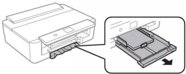 EPSON Expression Photo HD XP-15000 - Sådan fjernes fastklemt papir fra Papirkassette - 1