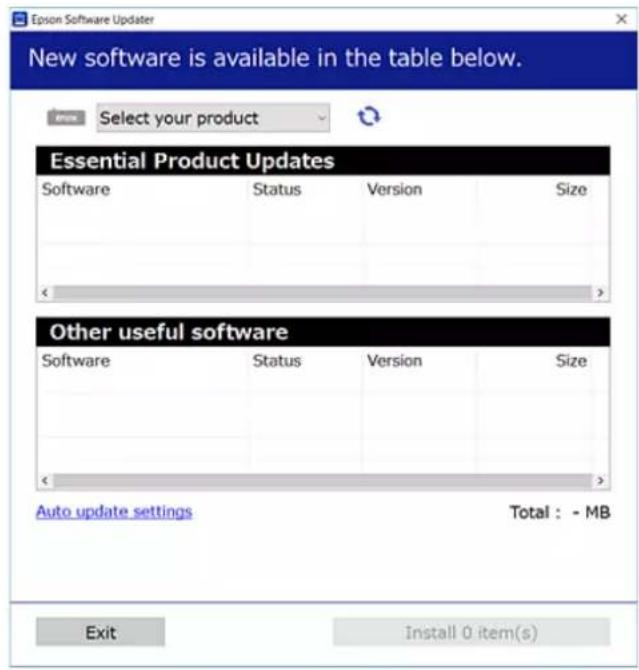 EPSON WorkForce WF-2865DWF - Start EPSON Software Updater. - 1