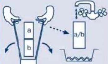 a b a/b