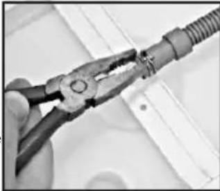 CANDY GCS 991A1T-S - TUBO DE DRENAGEM: INSTRUÇÕES DE INSTALAÇÃO - 3