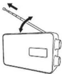 PANASONIC RF-D30BT - Antenn (DAB/FM) - 1