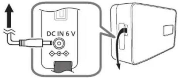 PANASONIC RF-D30BT - Använda ett vägguttag - 1