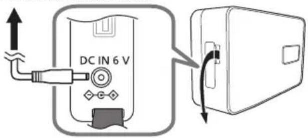 PANASONIC RF-D30BT - Verwenden einer Netzsteckdose - 1