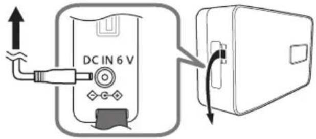 PANASONIC RF-D30BT - Uso di una presa di rete domestica - 1