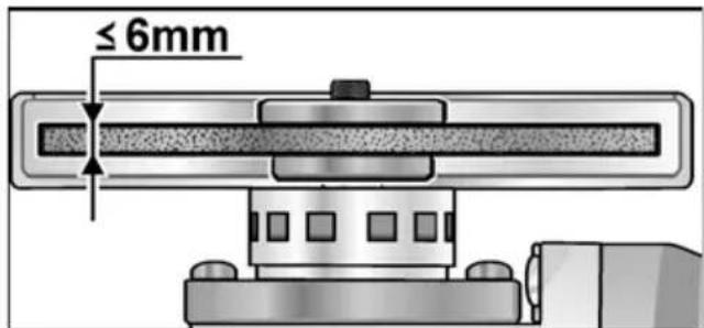 ≤ 6mm