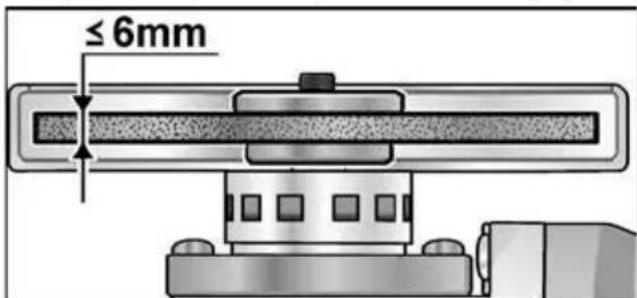 ≤ 6mm