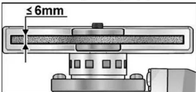 ≤ 6mm