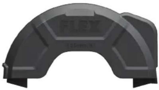 Flex L 3406 VRG - Clip-on cutting wheel guard 115/125/150 - 1