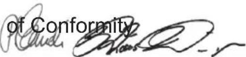 of Conformity