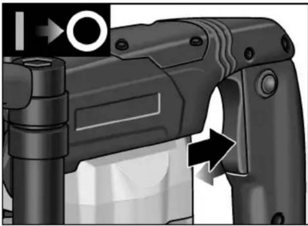 Flex DH 5 SDS-max - Apagado del equipo: - 1