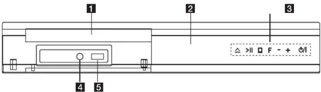 LG LHB655W - Frontpanel - 1