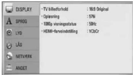 LG HB965TZ - Justering af Indstillinger - 2
