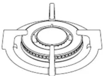 Guzzanti GZ-8207 - HOŘÁK WOK - 1