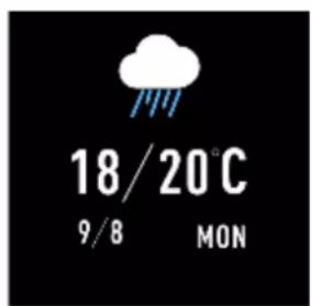 18/20°C 9/8 MON