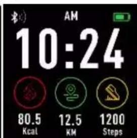AM 10:24 80.5 Kcal 12.5 KM 1200 Steps