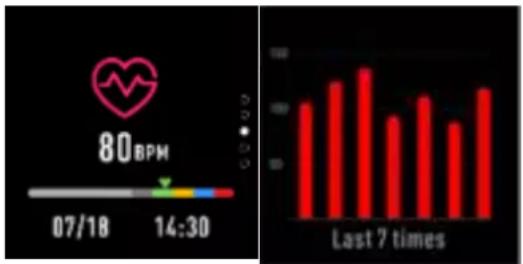 DENVER SW-161 - Heart rate monitor - 1