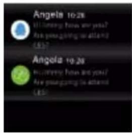 Angela 10.2s I'll bring how we you? Are you going to attend (8:3) Angela 19.2s I'm sure that you are you? Are you going to attend (8:3)