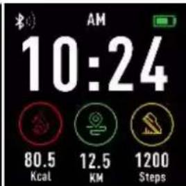 10:24 80.5 Kcal 12.5 KM 1200 Steps
