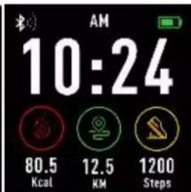 AM 10:24 80.5 Kcal 12.5 KM 1200 Steps