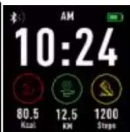 10:24 80.5 Kcal 12.5 KM 1200 Steps