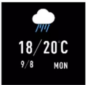 18/20°C 9/8 MON
