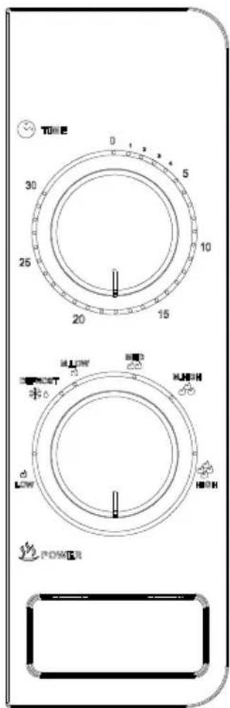 TONE 0 1 2 3 4 5 30 10 25 20 15 SPRDT 米 LOW HUGH HIGH LOW POWER