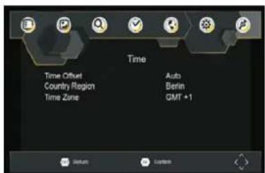 Time Time Offset Country Region Time Zone Auto Berlin GMT +1 Default Current