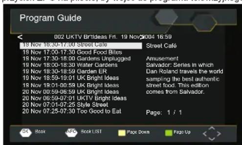 DENVER MT-980T2H - Elektroniczny program telewizyjny (EPG) - 1