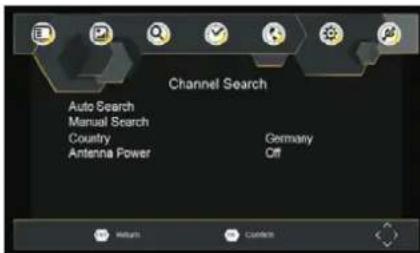 DENVER MT-1080T2H - Kanalsuche - 1