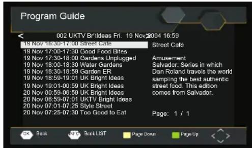 DENVER MT-1080T2H - Programma/'s vergrendelen - 1