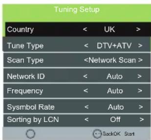 DENVER LED-5571 - DVB-C Kanalsøgning - 1