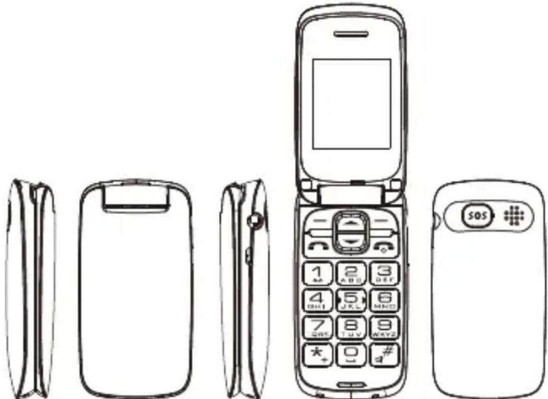 DENVER GSP-131 - Senior Telefon GSP-131 - 1