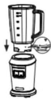 WILFA Activlife B2G-800S - How to use blending jar - 2