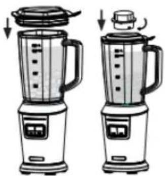 WILFA Activlife B2G-800S - How to use blending jar - 4