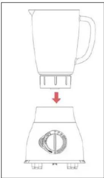 WILFA Knus 1400 WBLB-1400S - How to assemble the appliance - 4