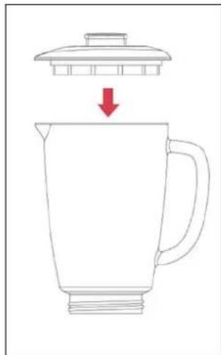 WILFA Knus S WBL-1200B - How to use the blender jar - 1