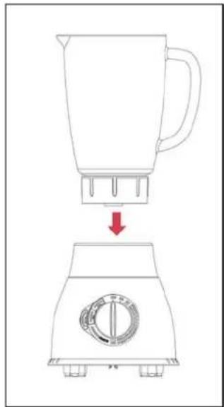 WILFA Knus S WBL-1200B - How to assembling the appliance - 4