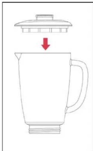 WILFA Knus S WBL-1200B - Sådan blender man i glaskanden - 1