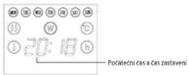 Počáteční čas a čas zastavení