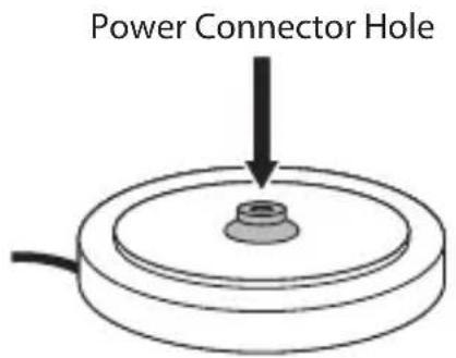 Power Connector Hole