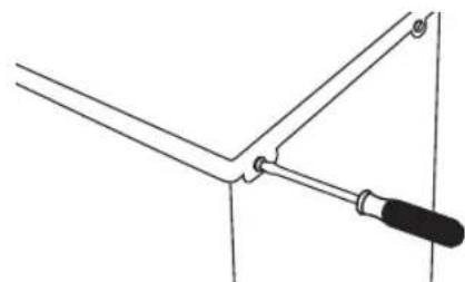Logik LUL55W13E - Reversing the Door Swing - 3
