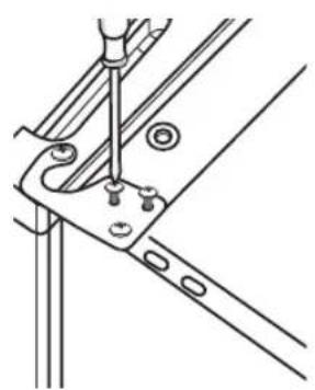 Logik LFFD55W17 - Reversing the Door Swing - 4
