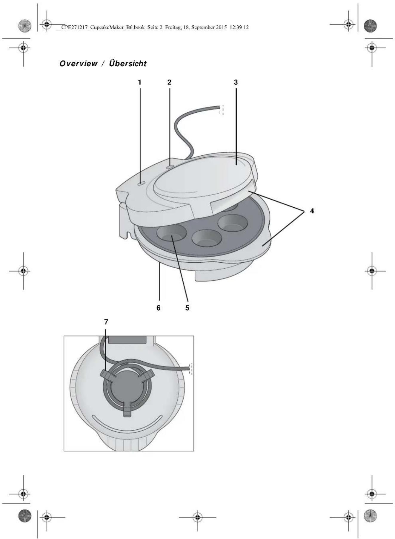 SILVERCREST SCCM 1200 A1 - CUPCAKE-MAKER - 2