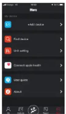 Calypso K8500 - Connecter l'horloge à l'application - 1