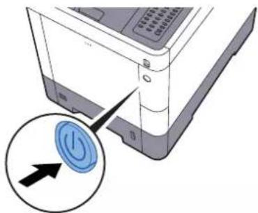 KYOCERA ECOSYS P7040cdn - Tænding - 1