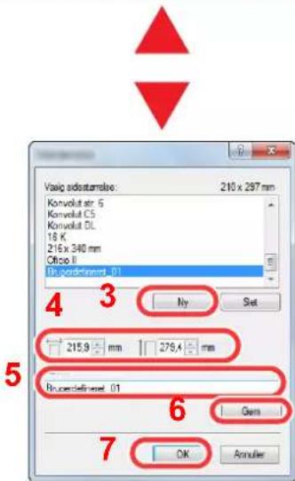 Vasig sidostamles: 210 x 297 mm Konvolut str. G Konvolut CS Konvolut DL 16 K 216 x 340 mm Office II In jordictenset -01 By Set 215.9 mm 279.4 mm Risocredenset -01 Gm OK Accruter
