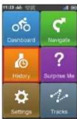 MIO Cyclo 215 - Viewing the History - 1