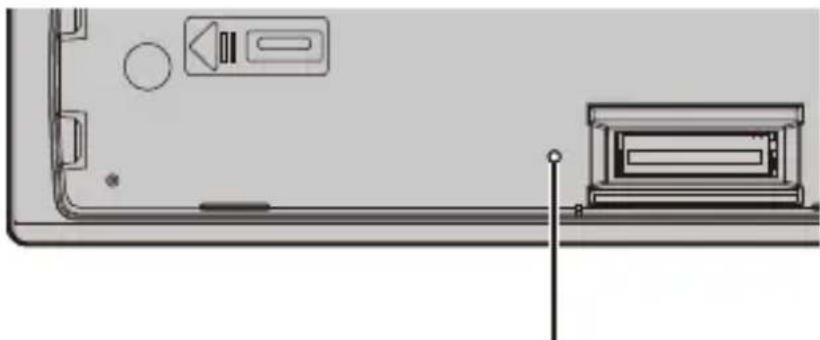 PIONEER MVH-S320BT - Reimpostazione del microprocessore - 1