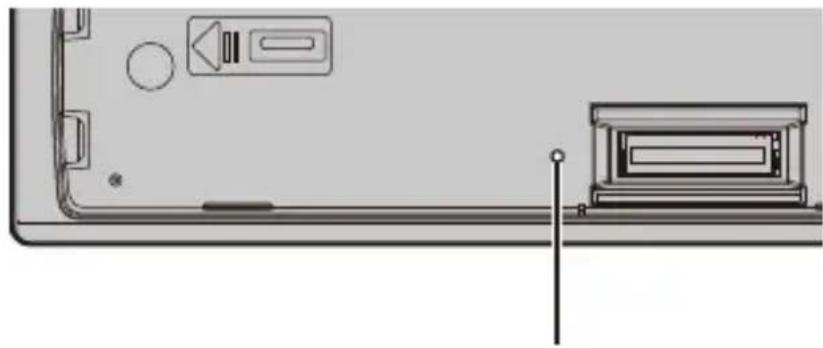 PIONEER MVH-S320BT - Réinitialisation du microprocesseur - 1