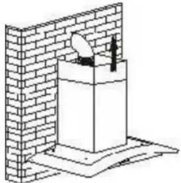 CANDY CCE1104/1X - INSTALLAZIONE a parete (scarico esterno) - 7